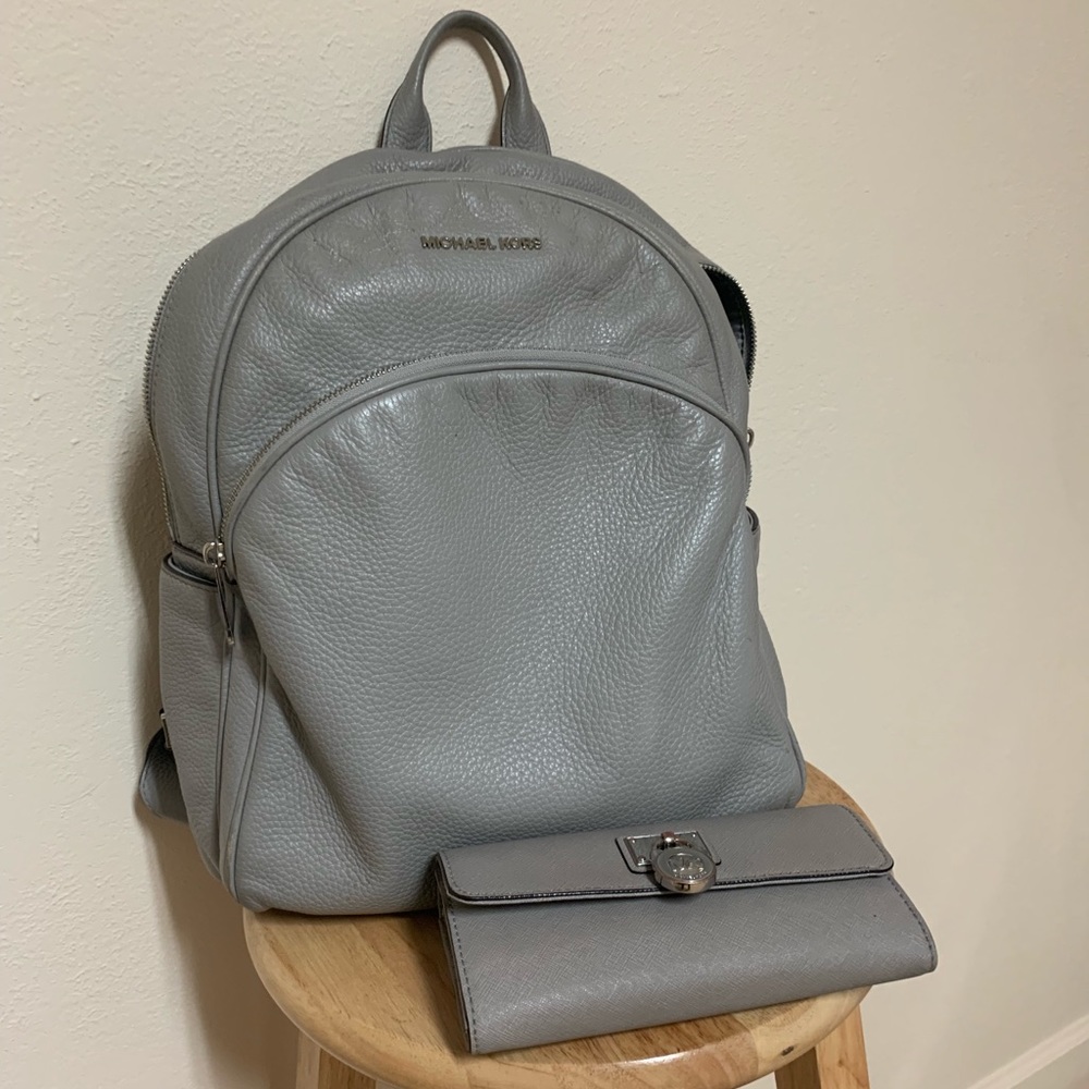 Authentic MK backpack/purse and wallet